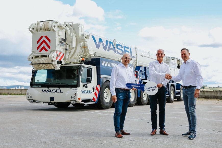 Wasel modernisiert Kranflotte mit innovativen und starken Liebherr-Kranen